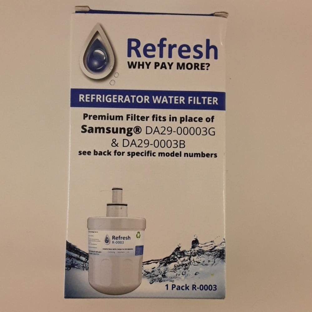 Refresh Samsung refrigerator water filter NIB